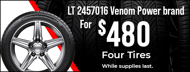 Venom Power Tires Special